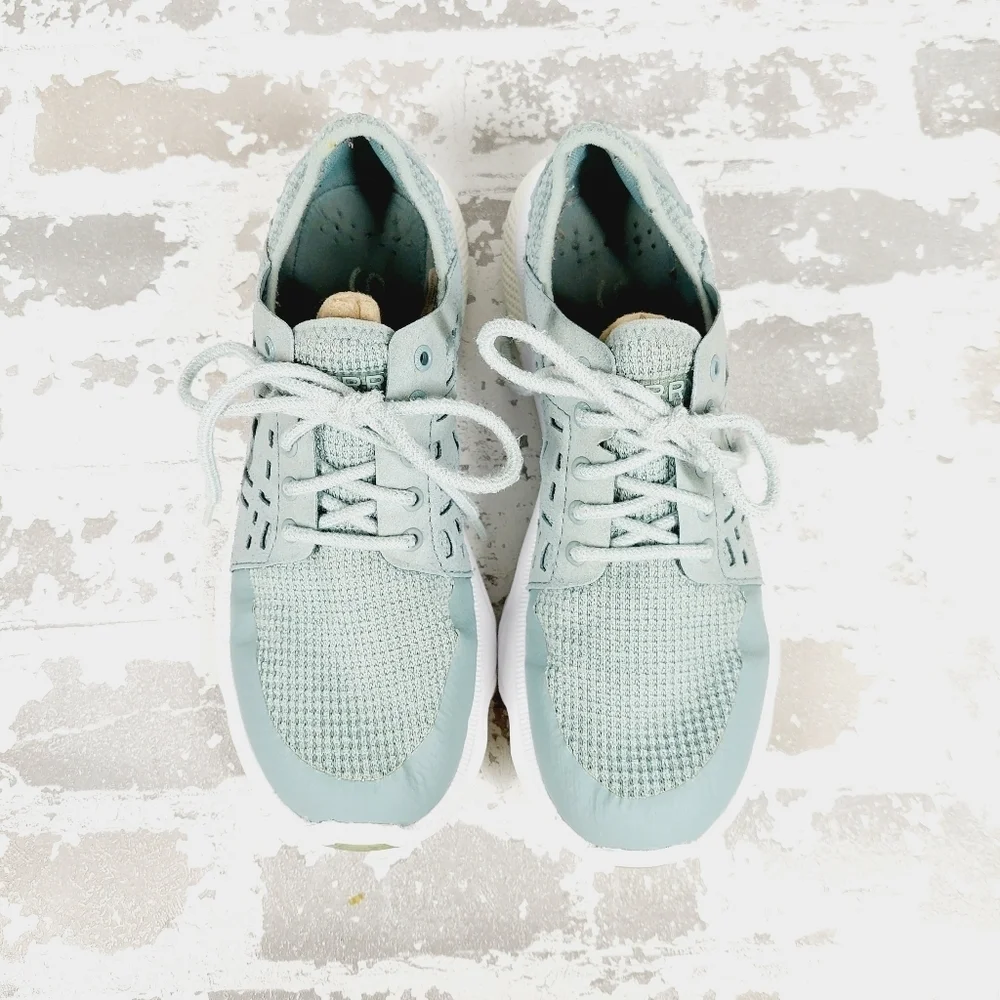 Sperry Seas Gray Lace Up Comfort Lightweight Sport Athletic Sneakers M539 - Picture 6 of 10